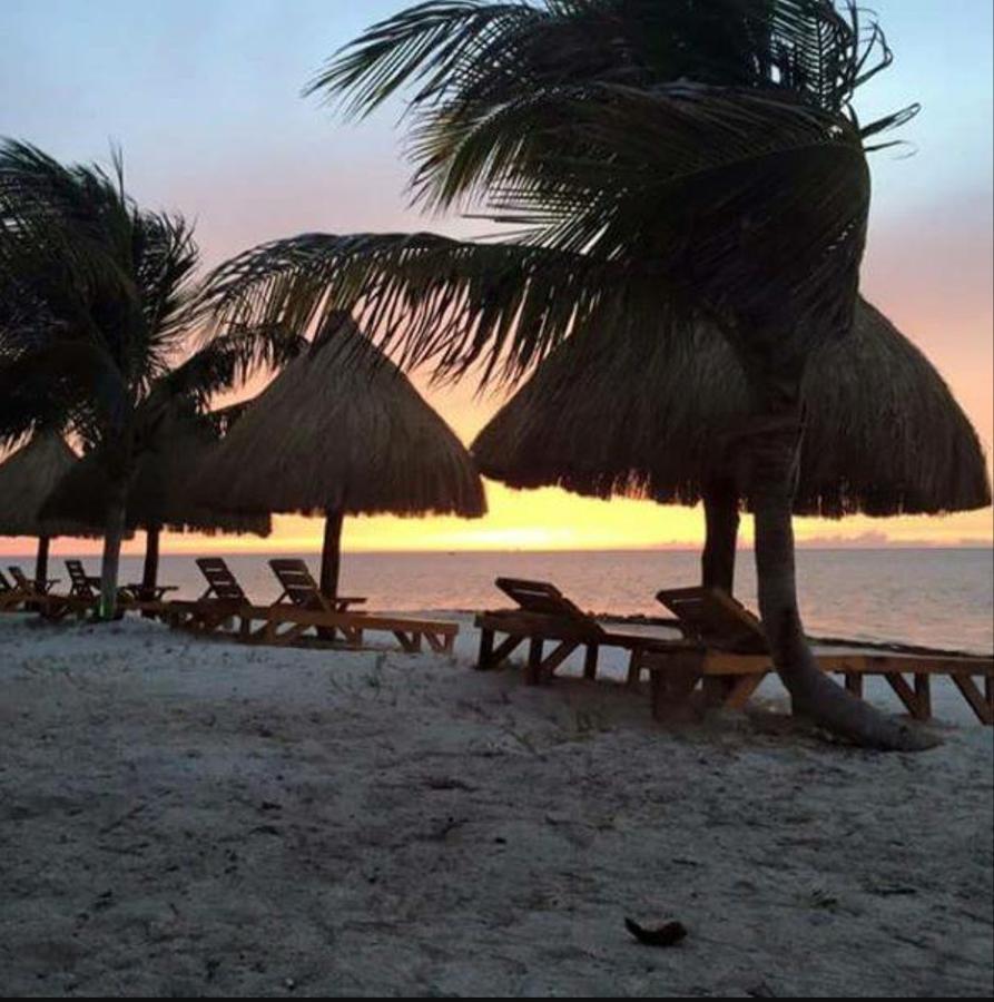 Cabanas Perla Escondida Hotel Dzilam de Bravo Exterior foto